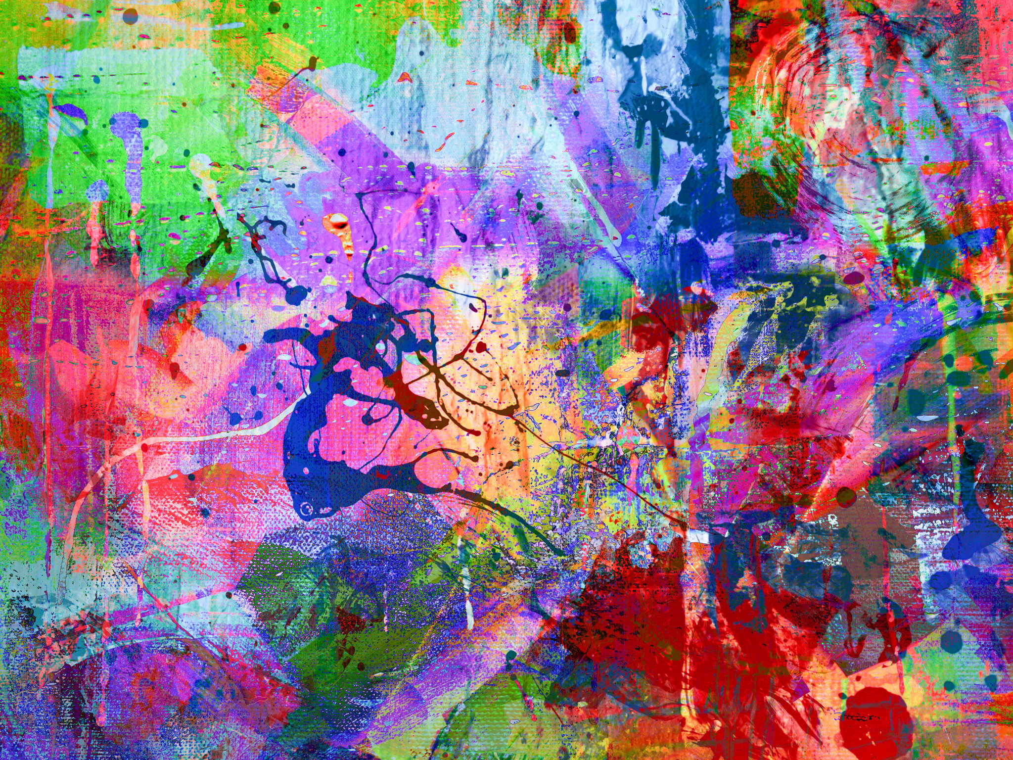 Colorful Abstract Painting